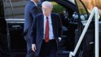 USA: Angeklagter Trump-Kritiker John Bolton plädiert auf nicht schuldig