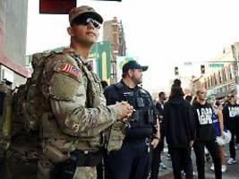 Patrouillien in Memphis: Trump entsendet Nationalgarde in Kriminalitätshotspot