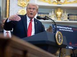 Von Peking gezwungen: Trump hält seine China-Zölle für nicht tragfähig