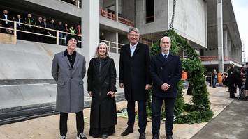 berlin modern: richtfest für das großmuseum am kulturforum