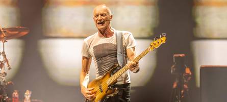 Sting beim Konzert in München: „Singt mit mir, bitte!“