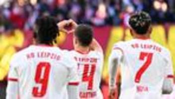 Fußball-Bundesliga: Baumgartner-Doppelpack sichert RB Leipzig den Sieg gegen HSV