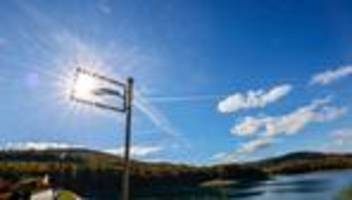 wetter: sonne und milde temperaturen in nrw