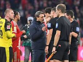 Jetzt kriege ich wieder Ärger: Kovac nimmt nach BVB-Pleite den Schiedsrichter ins Visier