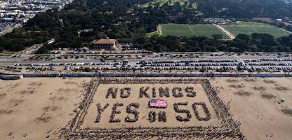 »No Kings«-Bewegung gegen Donald Trump: Millionen Menschen bei Massenprotesten