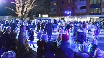 eisbahn, feuer, glühwein: so startet elmshorn in den winterspaß