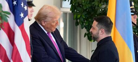 Selenskyj erhält von Donald Trump Mode-Tipps statt Marschflugkörper