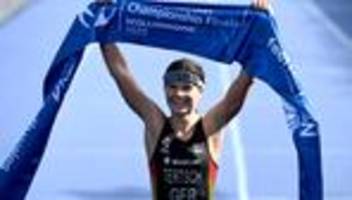 Australien: Lisa Tertsch ist erste deutsche Triathlon-Weltmeisterin
