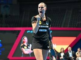 Mehr Titel hat niemand: Annett Kaufmann führt Tischtennis-Frauen zum EM-Rekordsieg