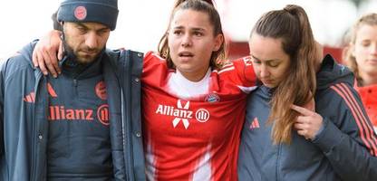 FC Bayern: Lena Oberdorf mit Knieverletzung ausgewechselt