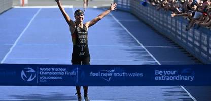 Triathlon-WM: Lisa Tertsch krönt sich zur ersten deutschen Weltmeisterin auf der Kurzdistanz