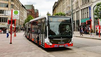 Hamburgs langsamste Buslinie fährt durchschnittlich 13,4 km/h