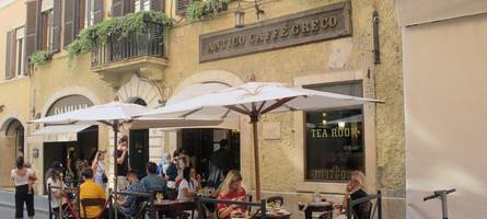 Roms berühmtestes Café wurde zwangsgeräumt