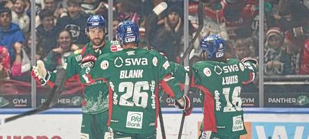 Große Grenier-Show: Augsburger Panther gewinnen auch gegen Frankfurt