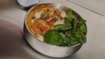 Kürbis-Kimchi-Suppe: Kürbis küsst Kimchi
