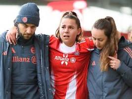 FC Bayern und DFB unter Schock: Lena Oberdorf erleidet zweiten Kreuzbandriss im selben Knie
