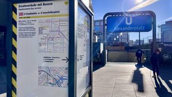 Sperrung auf der U2: So läuft es für die Fahrgäste