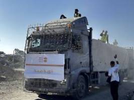 Nur 26 von 145 Zentren geöffnet: WFP: Israel lässt zu wenige Hilfslieferungen nach Gaza