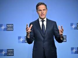 Selenskyj hofft auf US-Raketen: Nato-Chef Rutte reist für Blitzbesuch zu Trump