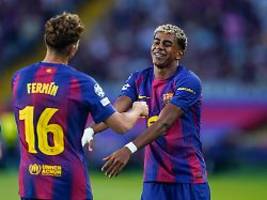 wichtiger sieg nach psg-pleite: hansi flicks barcelona zerlegt olympiakos in einzelteile