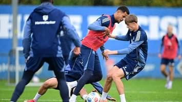 Zwei Rückkehrer und zwei junge Debütanten im HSV-Training