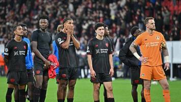 böse bayer-blamage: leverkusen geht gegen titelverteidiger psg komplett unter