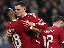 champions league: liverpool fegt über frankfurt hinweg