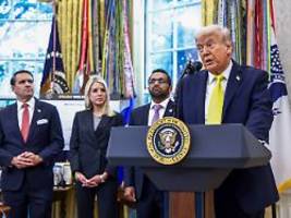 Entschädigungen nach Klagen: Bericht: Trump will 230 Millionen Dollar von eigenem Justizministerium