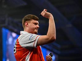 niko springer bei der darts-em in dortmund: das nächste deutsche darts-talent