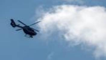 notfälle: sucheinsatz mit hubschrauber - 72-jähriger angler tot