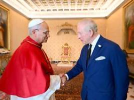 Premiere im Vatikan: König Charles und Papst Leo beten zusammen