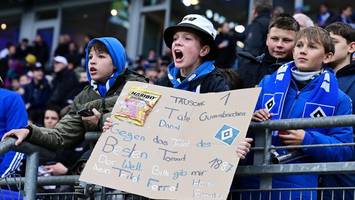 was sagen eigentlich die hsv-fans vor dem spiel gegen wolfsburg?