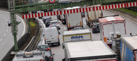 allacher tunnel war gesperrt: lange staus auf eschenrieder spange im berufsverkehr