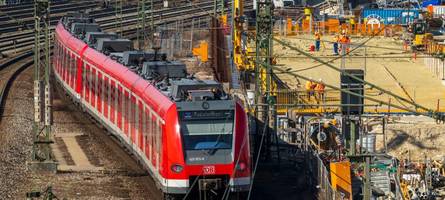 Bauarbeiten an der Stammstrecke: Baustelle und Sperrungen führen zu massiven S-Bahn-Ausfällen