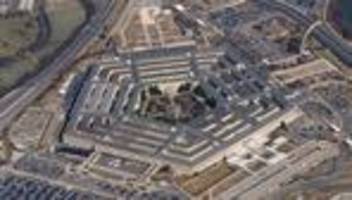Haushaltsstreit in USA: Pentagon nimmt während Shutdowns anonyme Millionenspende an
