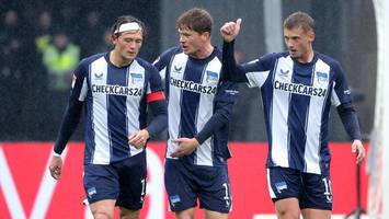 Stimmungsvolles Topspiel: Hertha BSC empfängt Fortuna Düsseldorf