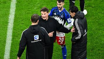 Zweimal Gelb für die HSV-Trainer: Was die Bank in Rage brachte