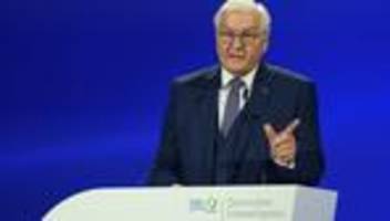 Auszeichnung: Steinmeier beim Umweltpreis: Klima nicht vernachlässigen