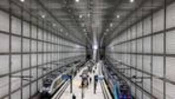 In der Nacht: Großübung im Leipziger City Tunnel