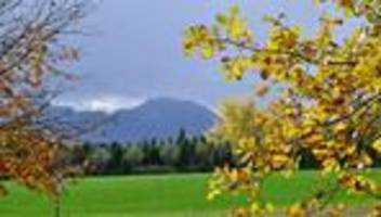 wetter in bayern: schnee, sturm, sonne: bayern erlebt wechselhaftes wetter