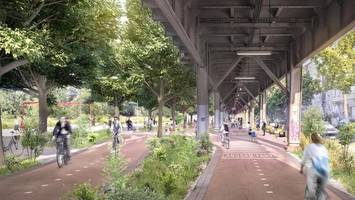 Teures Experiment in Kreuzberg: 200 Meter „Radbahn“ für 3,7 Millionen