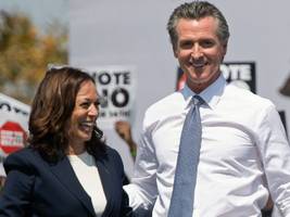 usa: newsom und harris liebäugeln mit präsidentschaftskandidatur
