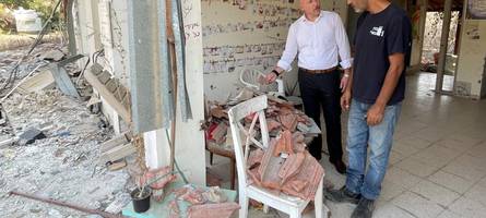 CSU-Politiker Hoffmann in Israel: „Wer hier steht, wird die Palästina-Debatte anders einordnen“