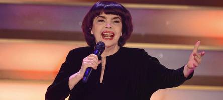 Mit 79 noch einmal auf Tournee: Die Karriere von Mireille Mathieu geht zu Ende