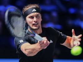 Tennis: Zverev verliert knapp gegen Sinner