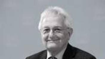 FDP-Politiker: Ehemaliger Landesminister Horst Rehberger gestorben