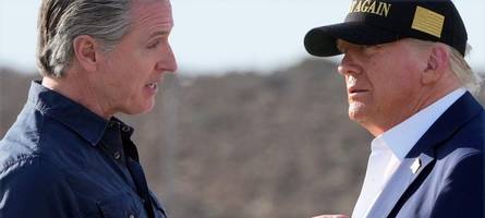 „Wir bekämpfen Feuer mit Feuer“: So stellt sich Demokrat Gavin Newsom gegen Donald Trump