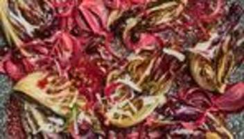 Radicchio mit grünem Pfeffer: Radicchio mit grünem Pfeffer