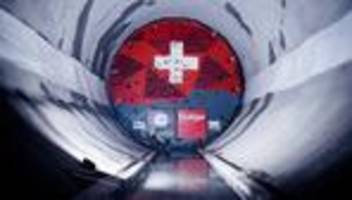 Tunnelbohrer im Gotthardtunnel : Womit keiner rechnet