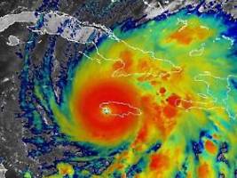 Lage extrem gefährlich: Hurrikan Melissa trifft mit voller Kraft auf Jamaika